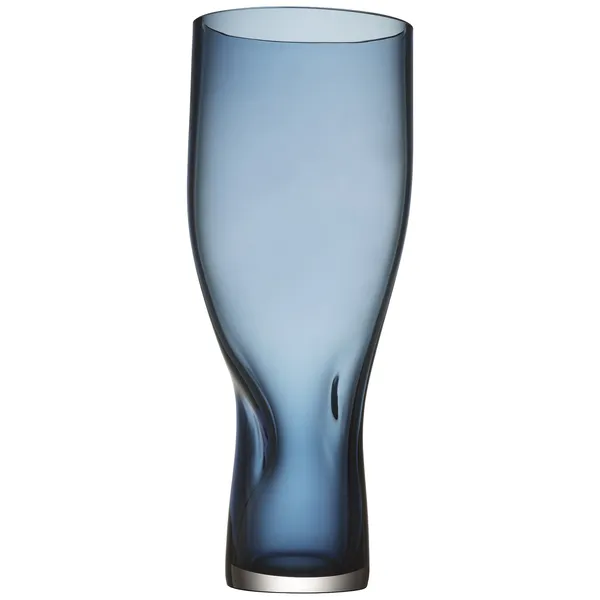 Squeeze Vase 34 cm Blå