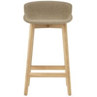 Hyg Barstol 65 cm Polstret Front Sand / Eik