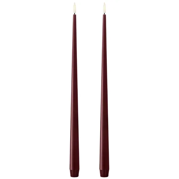 Led-Ljus 2-pack 40 cm Deep Wine