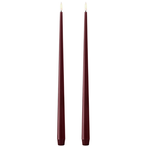Led-Lys 2-pak 40 cm Deep Wine