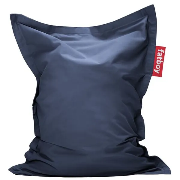 Junior Canvas Recycled Sittsäck Crown Blue