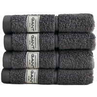 Premium Håndklæder 30x30 cm 4-pak Anchor Grey
