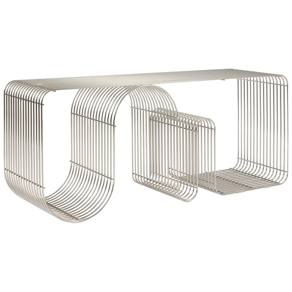 Curva Bänk Silver