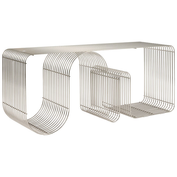 Curva Bänk Silver