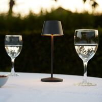 Modi Micro Portabel Lampe H20 cm Sort