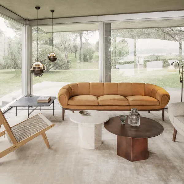 Croissant 3-Personers Sofa Eg/Chamois 1708