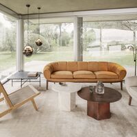 Croissant 3-Personers Sofa Eg/Chamois 1708