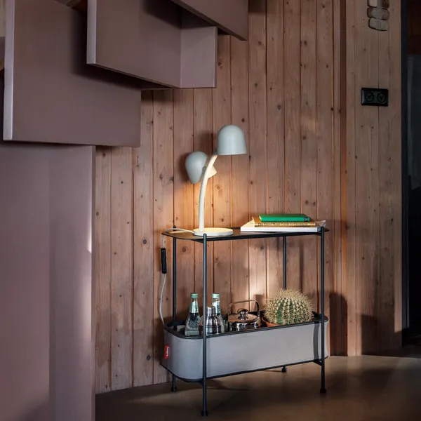 Little Lebow Table Lamp White