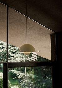 Flowerpot VP1 Pendel Ivory