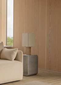 Nonna Bordslampa 49 cm Travertin / Sand
