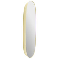 Framed Spejl 59 cm Lysegult / Klart
