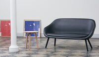 Bella Coffee table 45x49 cm Water-based Lacquered Oak