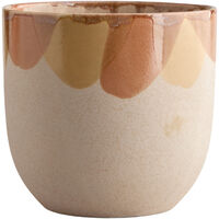 Nougat Krukke Orange / Gul / Cremefarvet 235 cm