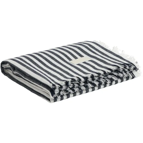 Light Stripe Plaid 130x180 cm Midnatsblå