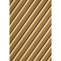 Teklan Diagonal Uldgulvtæppe 180x270 cm Sand