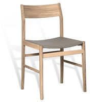 Siza Stol Hvid Pigmenteret Eg / Beige