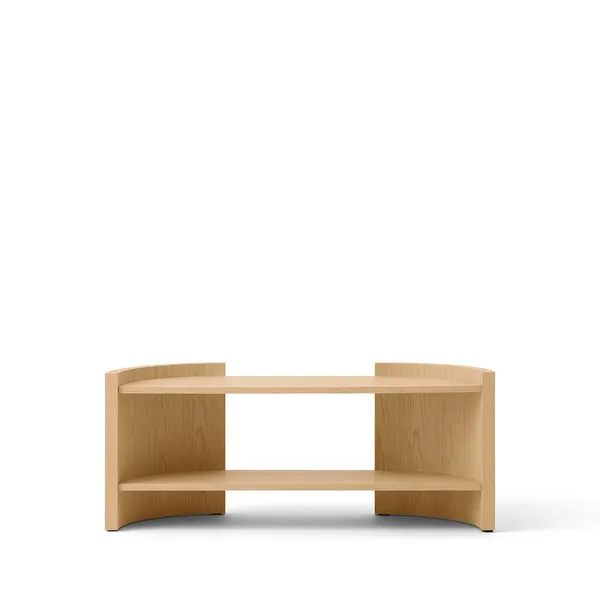 Crescent Bokhylle Lakkert Eik 60 cm