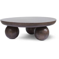 Mira Soffbord Ø90 cm Brun