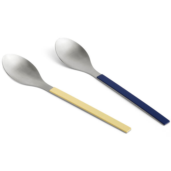 MVS Serveringsskedar 2-pack Gul / Mörkblå