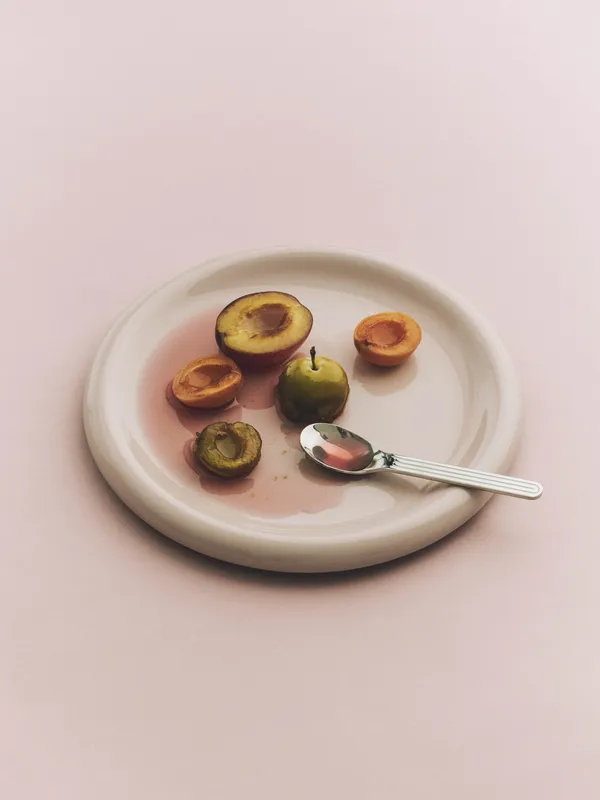 Barro Plate Set of 2 Ø24 cm Pink
