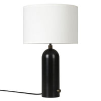 Gravity Bordslampa Liten Svart Stål / Vit