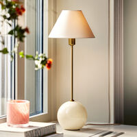 Iris 20 Bordlampe Cream