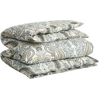 Key West Paisley Pussilakana 220x220 cm Dark Putty