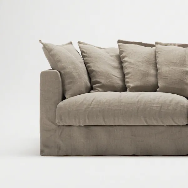Verhoilu Le Grand Air Kolmipaikkaiselle Sohvalle Pellava Savage Linen