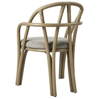 Bistra Spisestol Med Armlener Oliven / Fustagno 003