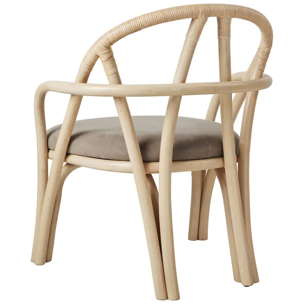 Bistra Loungestol Naturlig / Fustagno 002