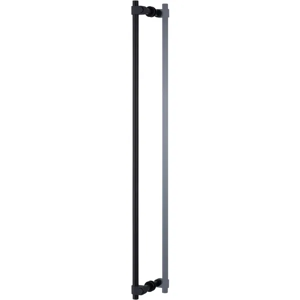 Closet Bar Double Sided Cast Welders Black