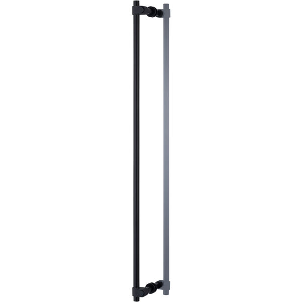 Closet Bar Double Sided Cast Welders Black