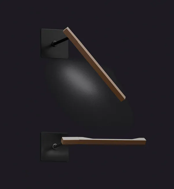 Ilo 187 Vegglampe Satin Bronze