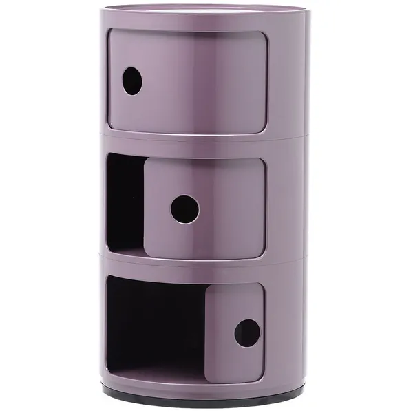 Componibili Classic Säilytys 3 Osiolla Violet