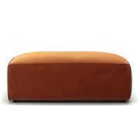 Grand Fotpall Sammet Copper Glow