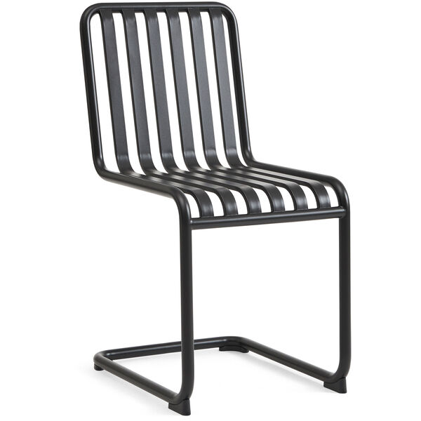 Palissade Cantilever Chair Anthracite powder coated steel