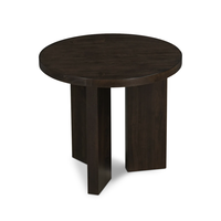 Eden Sidebord 50 cm Mørkt Egetræ