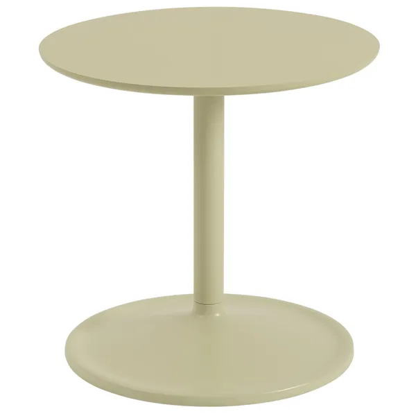 Soft Sidobord Ø41x40 cm Laminat Beige Green