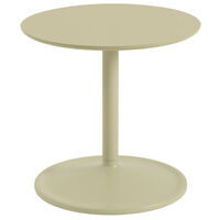 Soft Sidobord Ø41x40 cm Laminat Beige Green