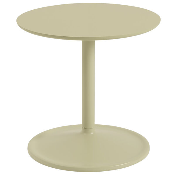 Soft Sidebord Ø41x40 cm Laminat Beige Green