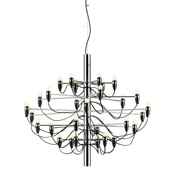 2097/30 Sarfatti Lysekrone LED Krom