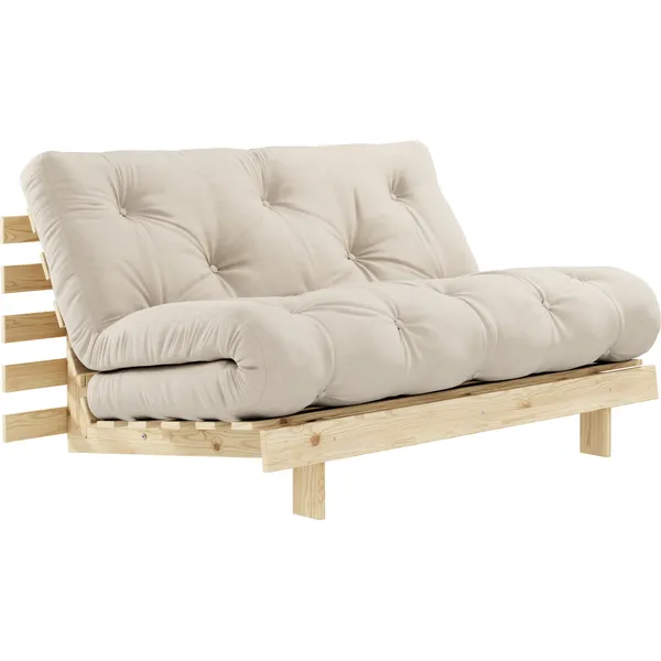 Roots 140 Sovesofa Med Madras Raw / Beige