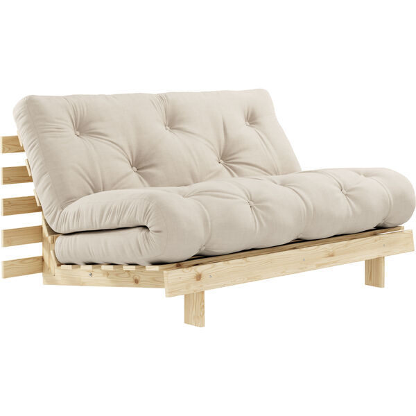 Roots 140 Sovesofa Med Madras Raw / Beige
