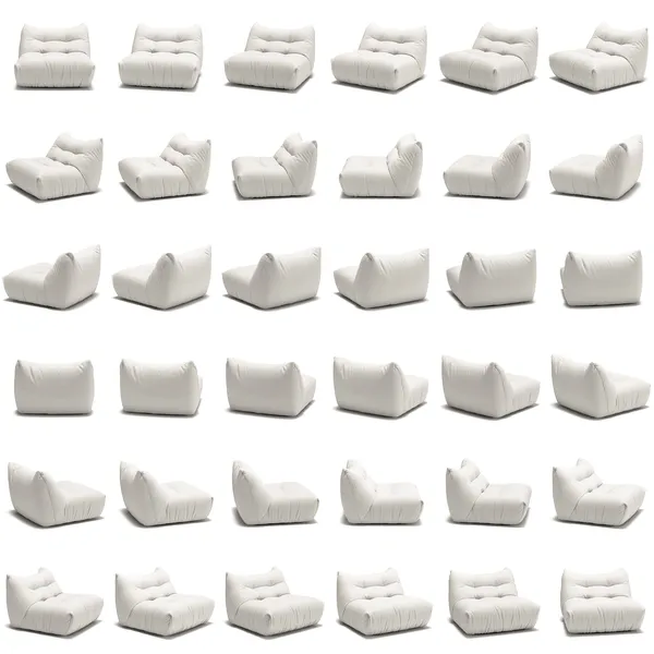 MONO Modulsoffa Steam White