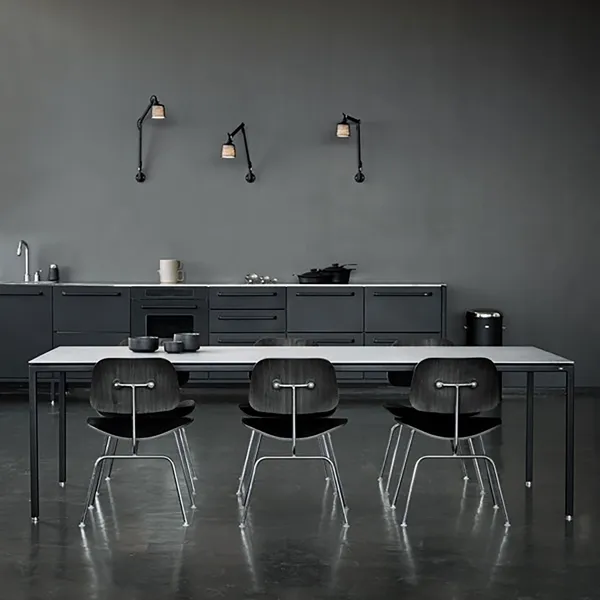 Vipp 972 Dining Table Large 95x240 cm Light Grey