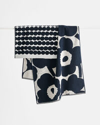 Unikko Gästhandduk 30x50 cm Mörkblå