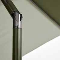 Terrazza Parasol Hexagon Green / Dark Green