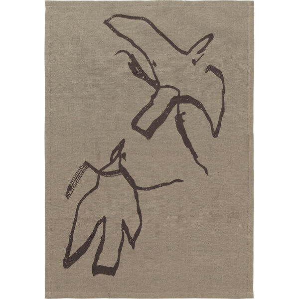 Vuelo Kjøkkenhåndkle 50x70 cm Elm Green / Coffee