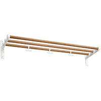 Nostalgi Hattehylle / Skohylle 100 cm Hvit / Bambus