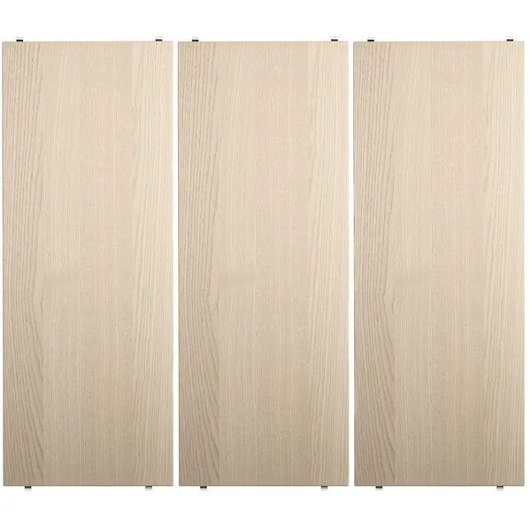 String Hyllplan 3-pack 78x20 cm Ask